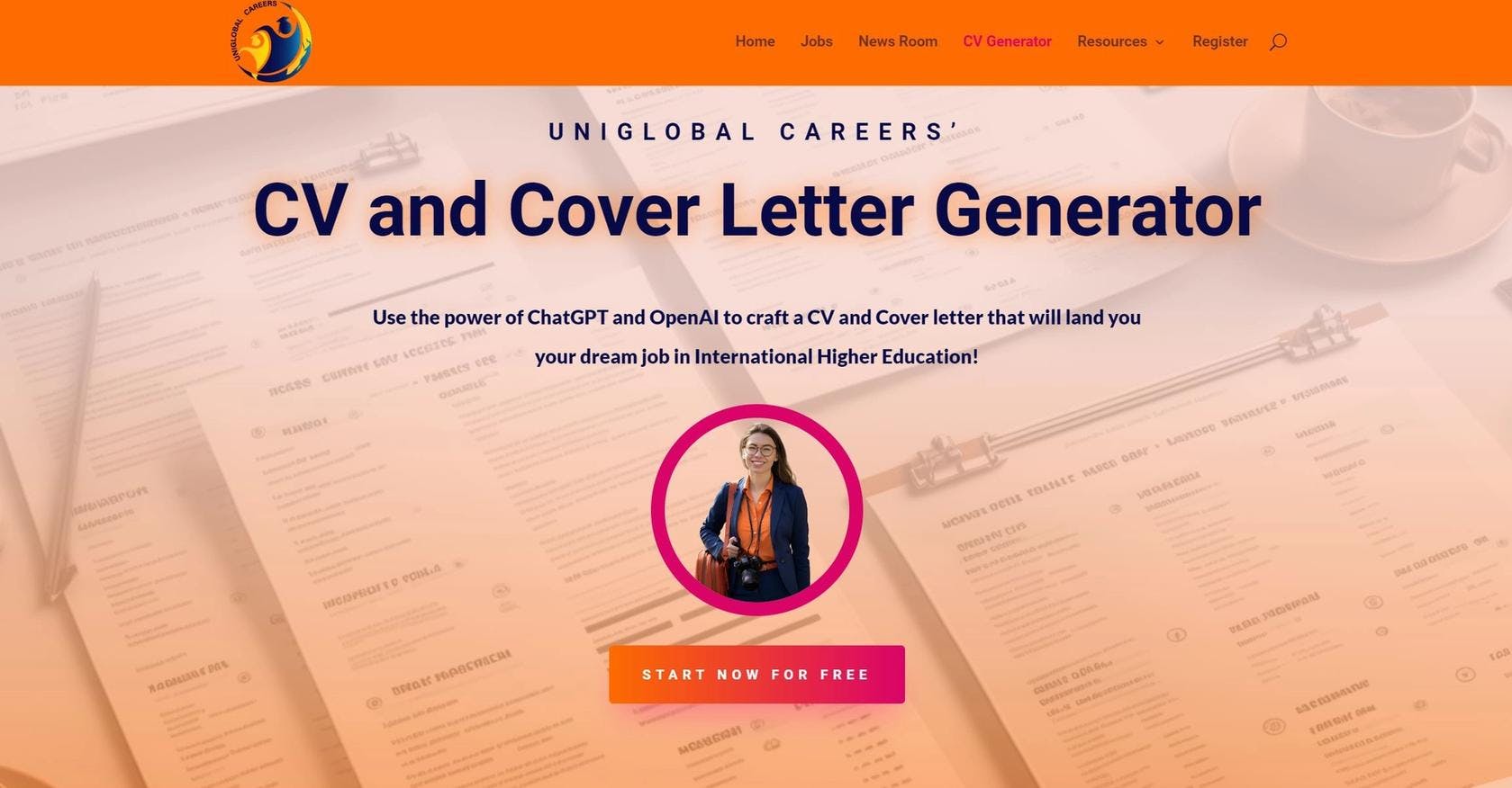 UniGlobal CV and Cover Letter Generator