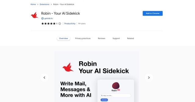 Robin - Your AI Sidekick