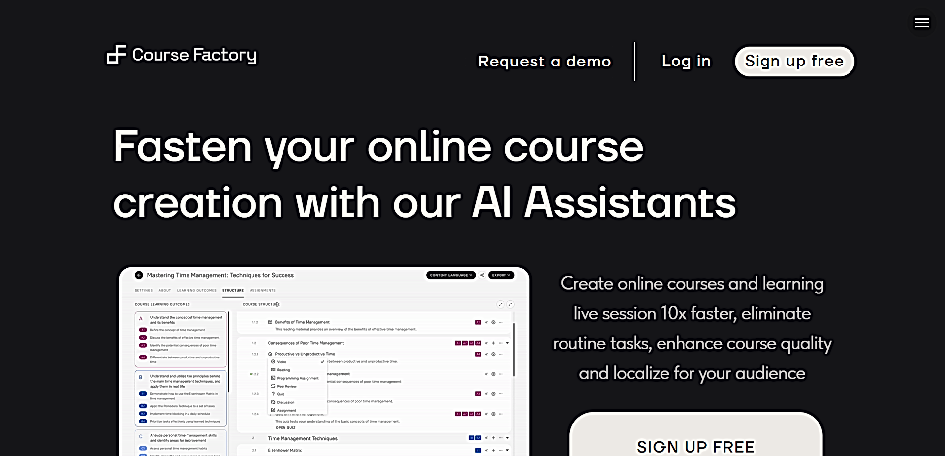 CourseFactory AI featured