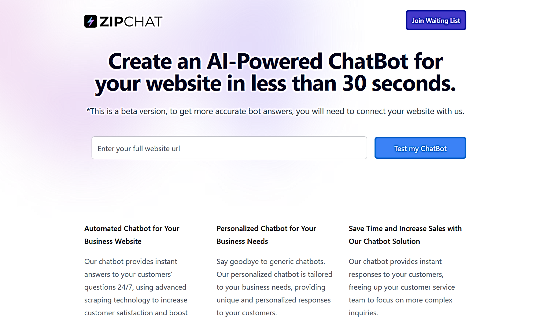 ZipChat AI featured
