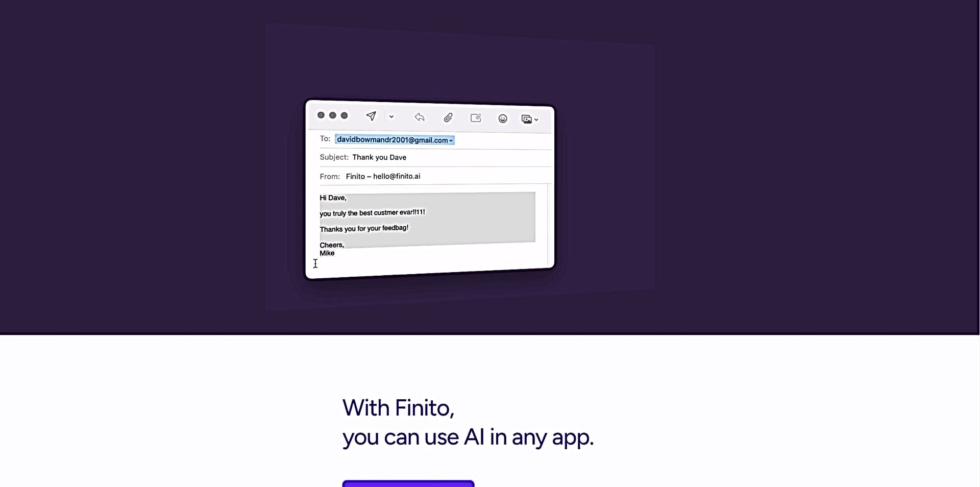 Finito AI featured