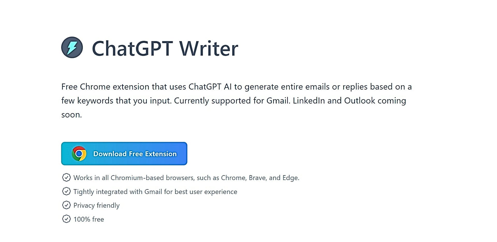 ChatGPT Writer featured