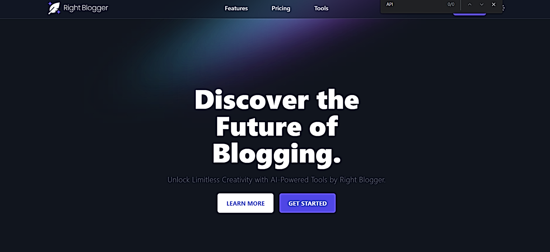 Right Blogger featured