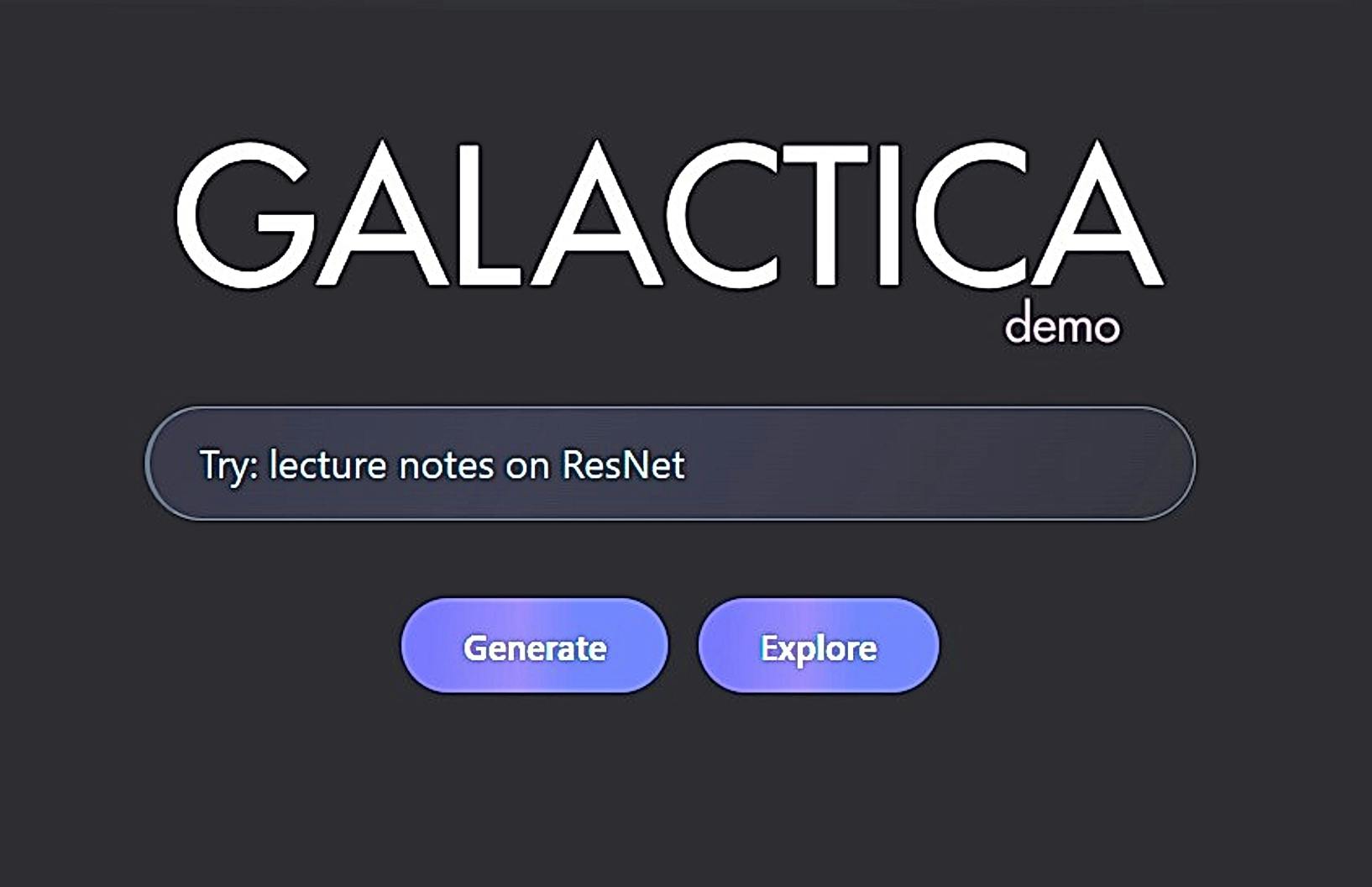 Galactica featured
