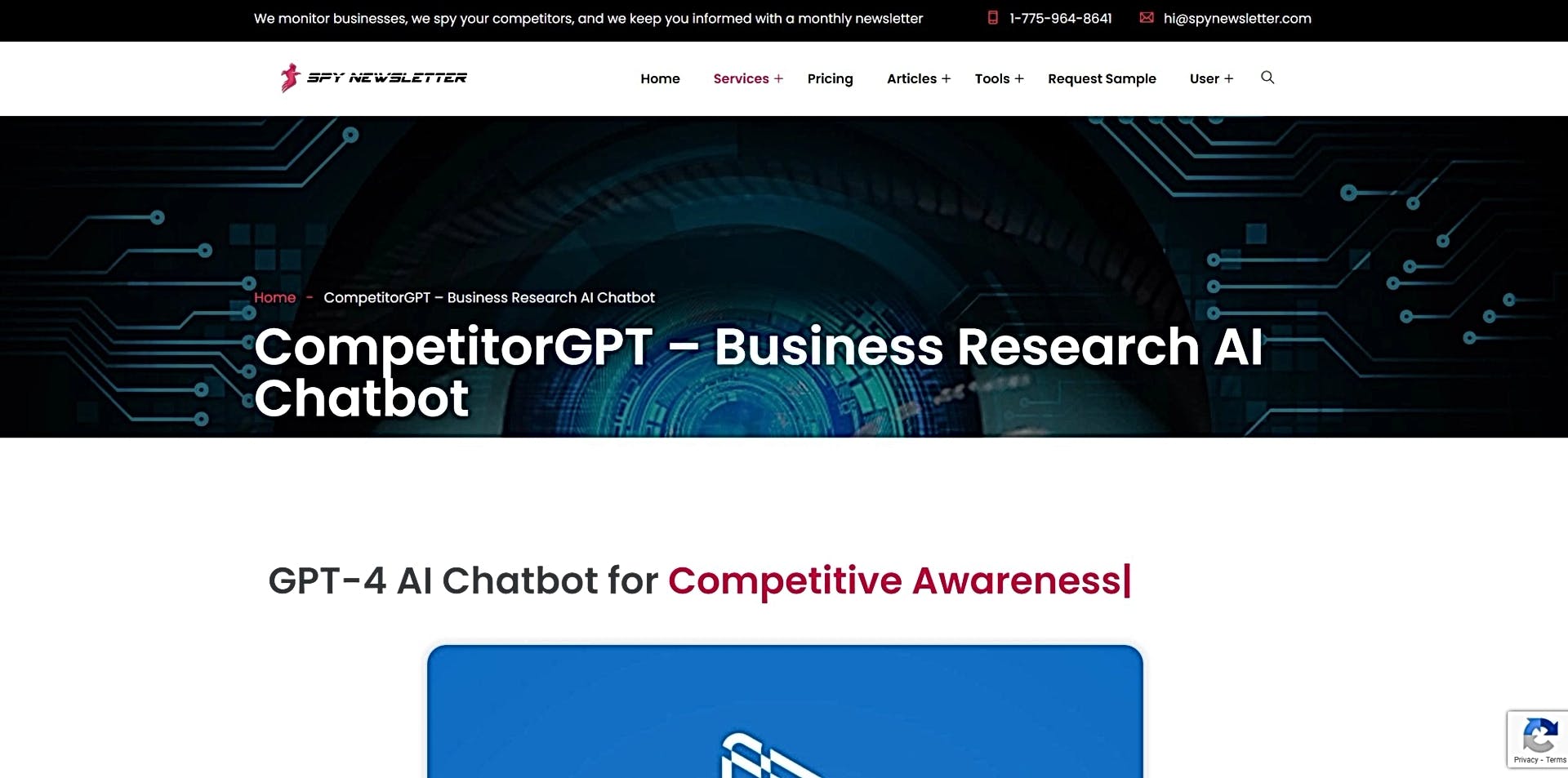 CompetitorGPT featured