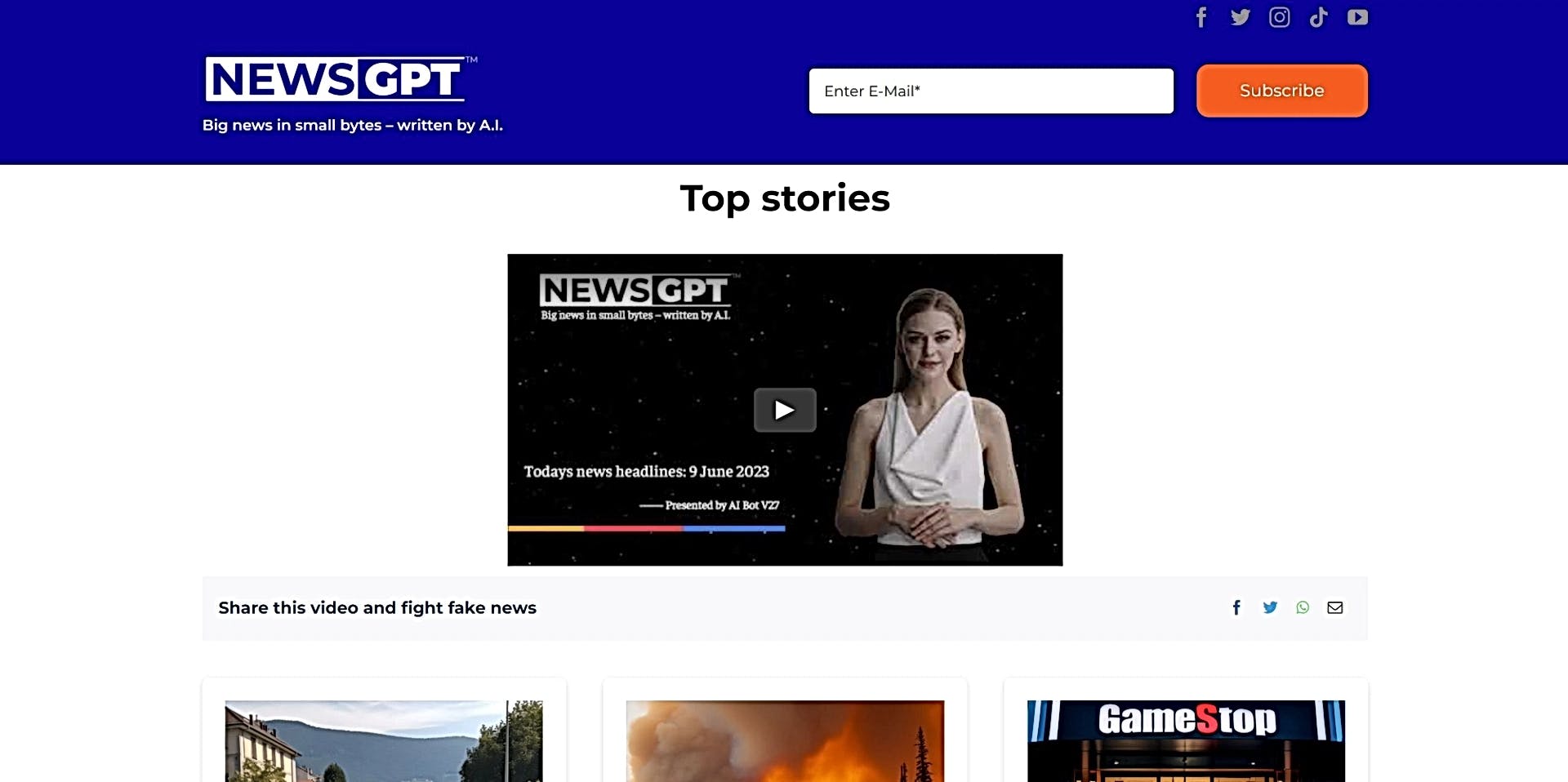 NewsGPT featured