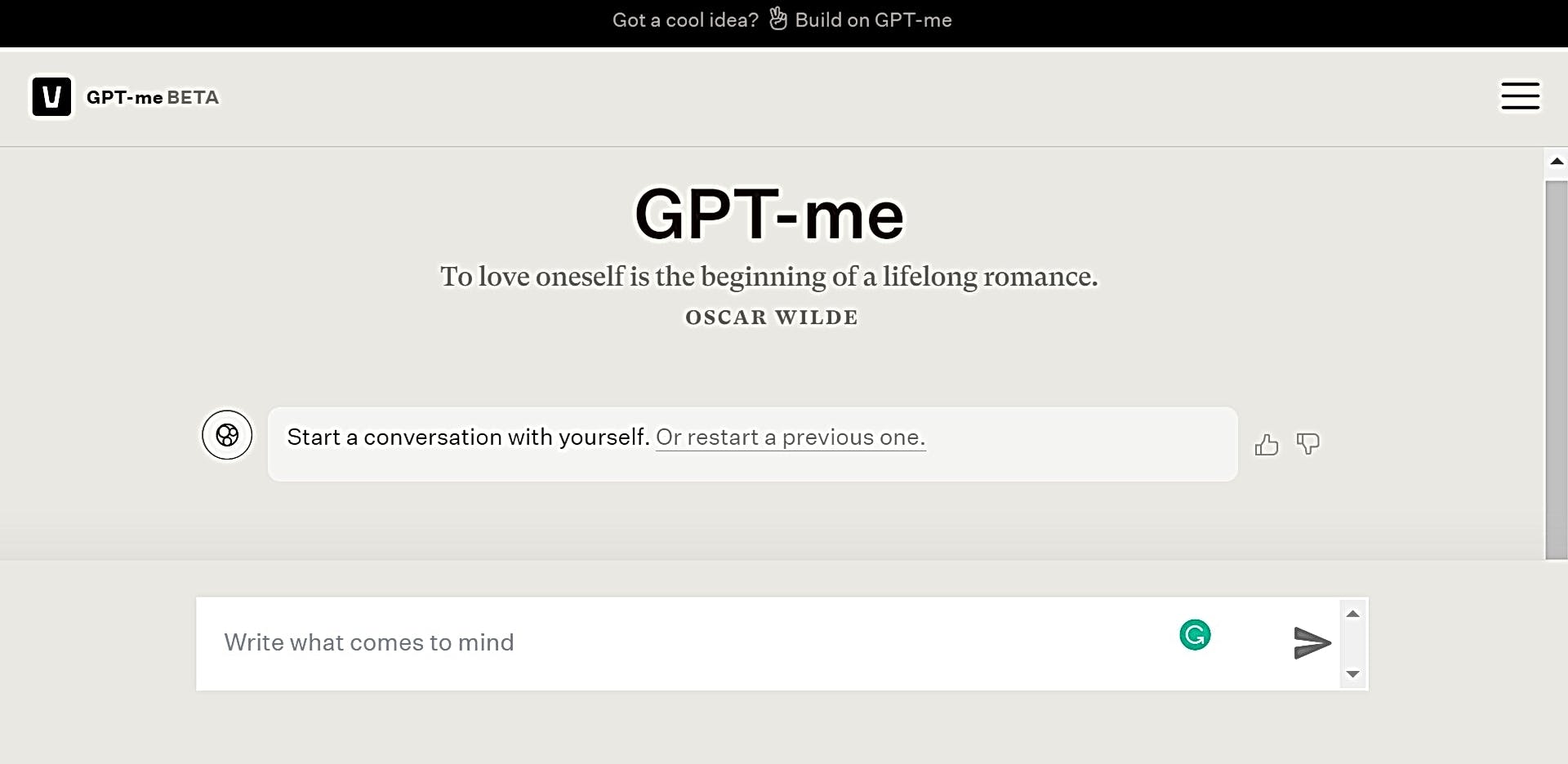 GPT-Me featured
