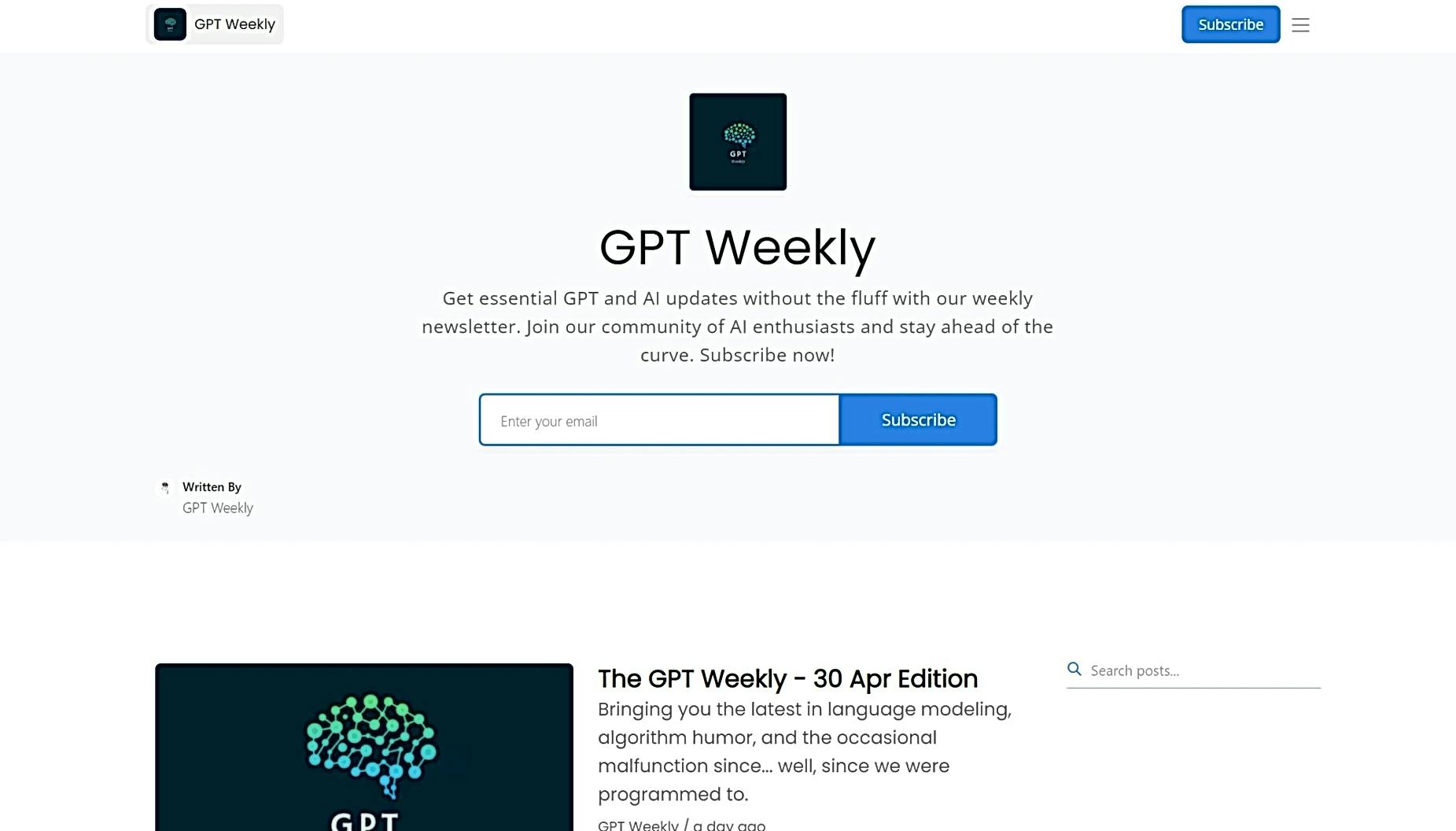 GPT Weekly featured