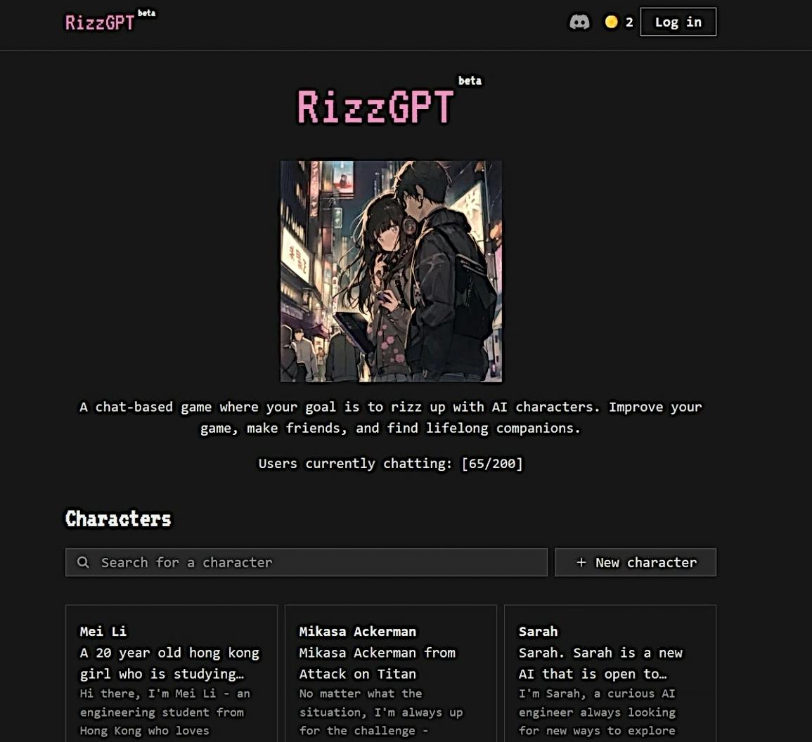 RizzGPT featured