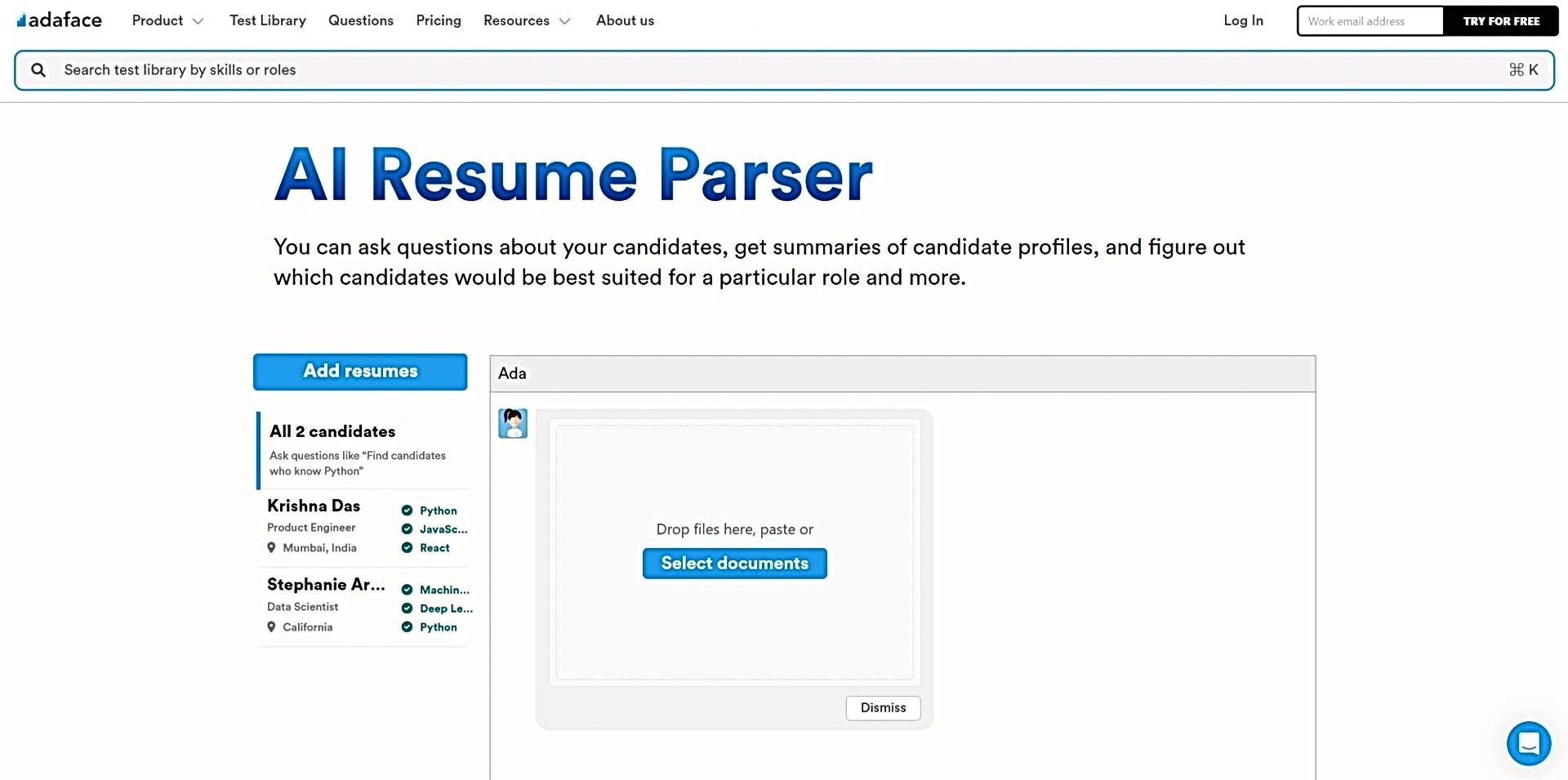 AI Resume Parser featured