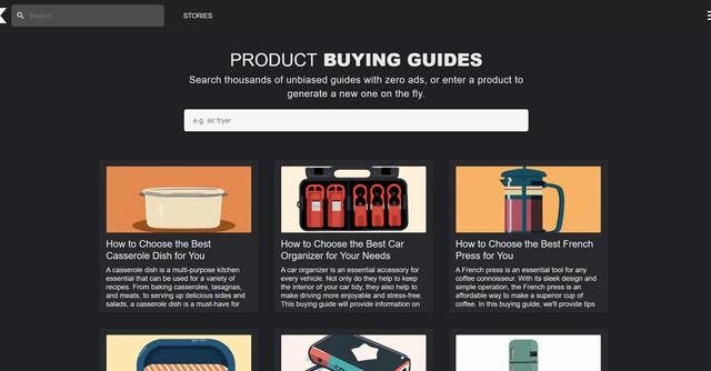 Product Buying Guides