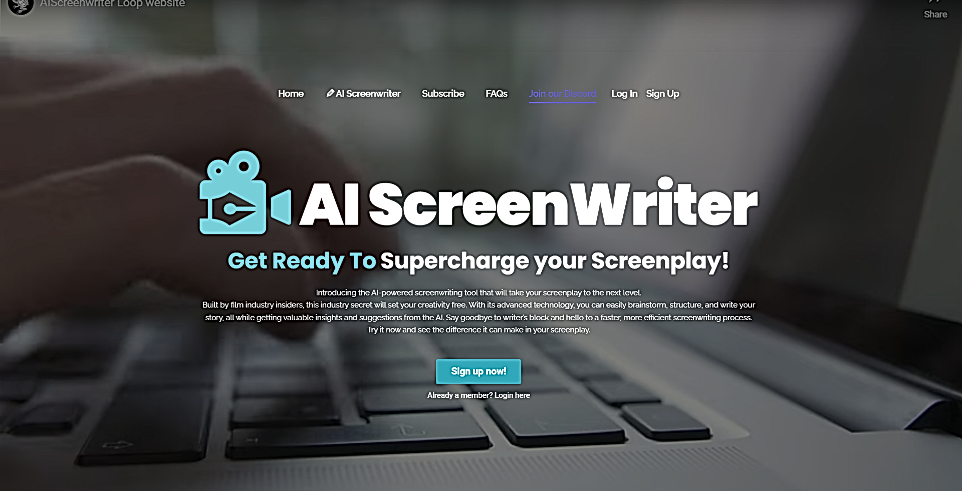 AI Screenwriter featured