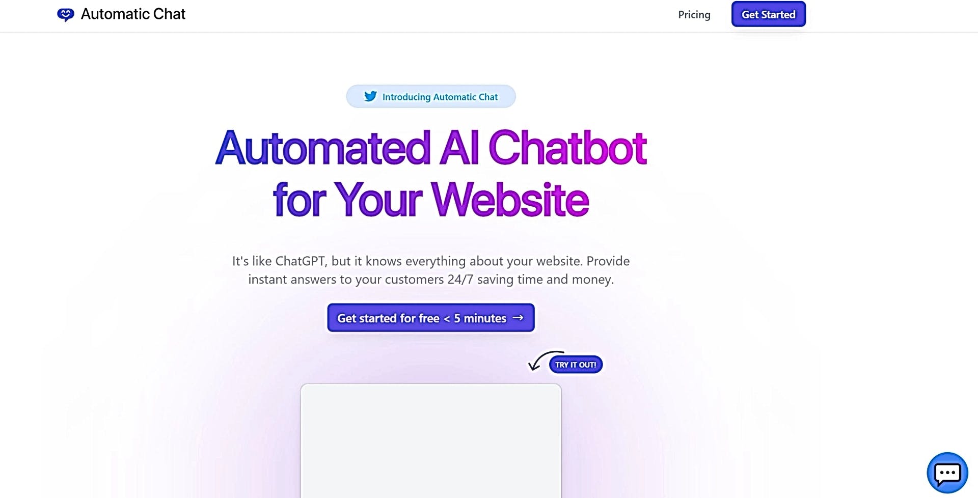 Automatic Chat featured