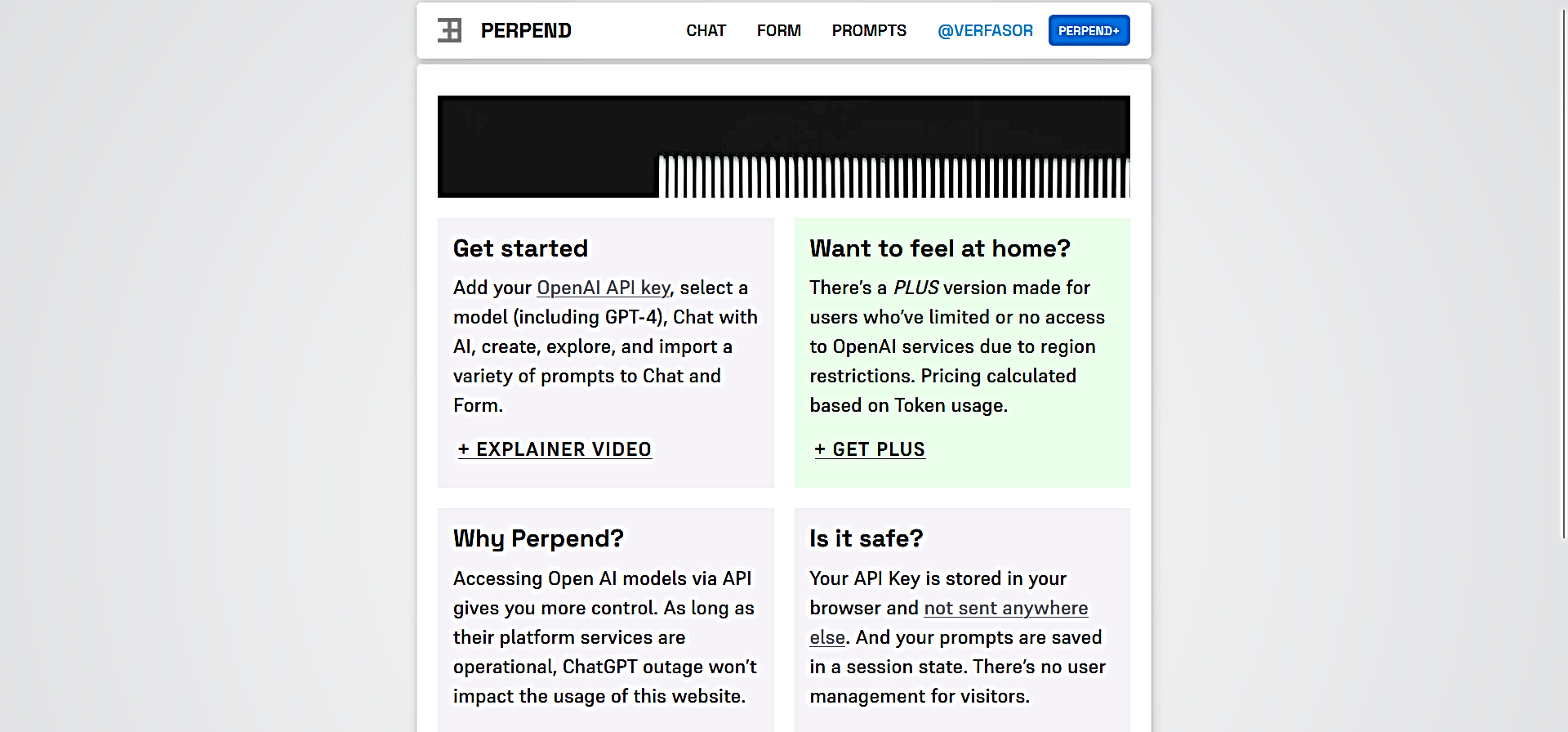 Perpend featured