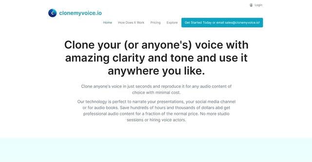 Clonemyvoice.io