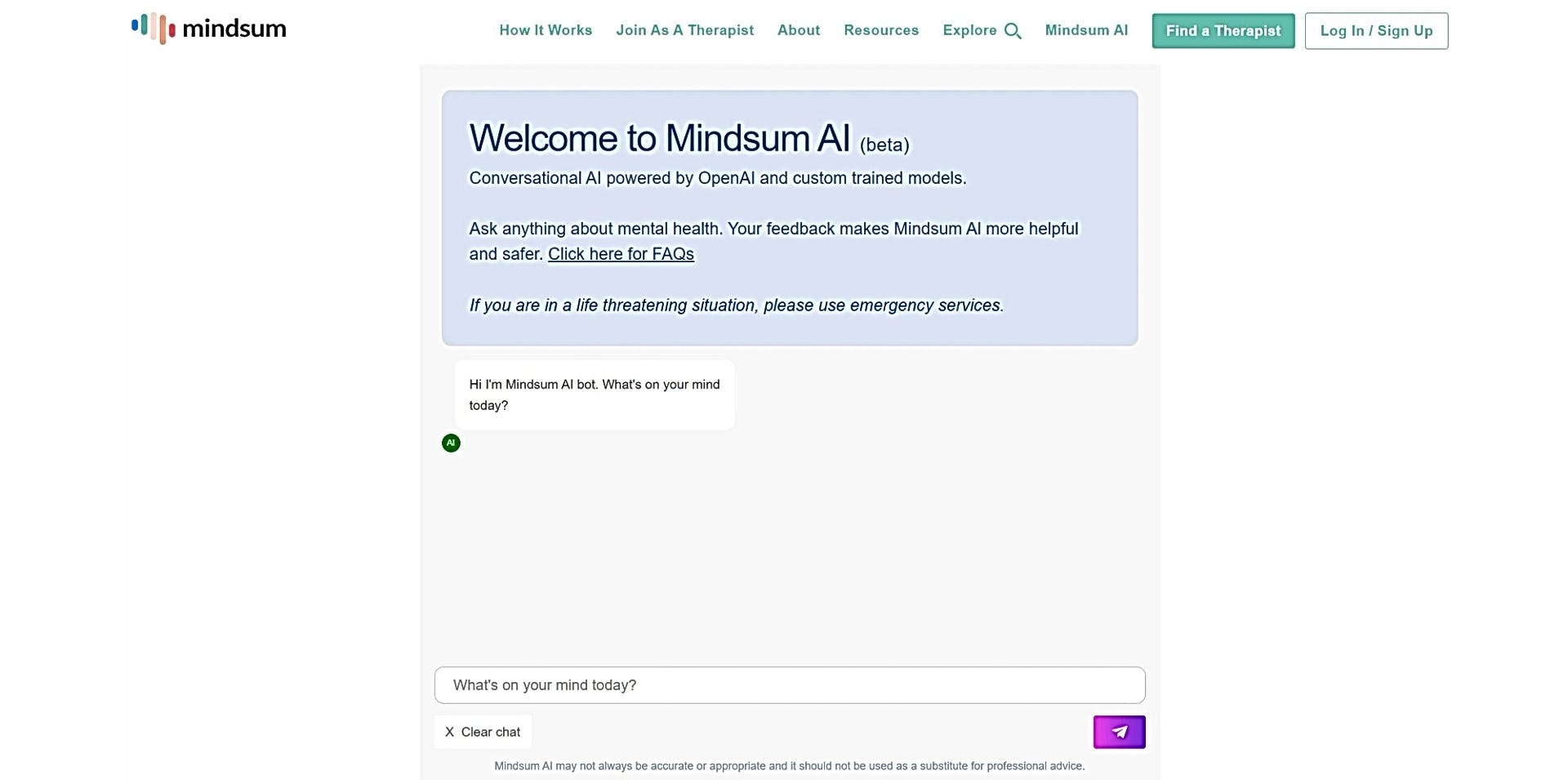 Mindsum AI featured