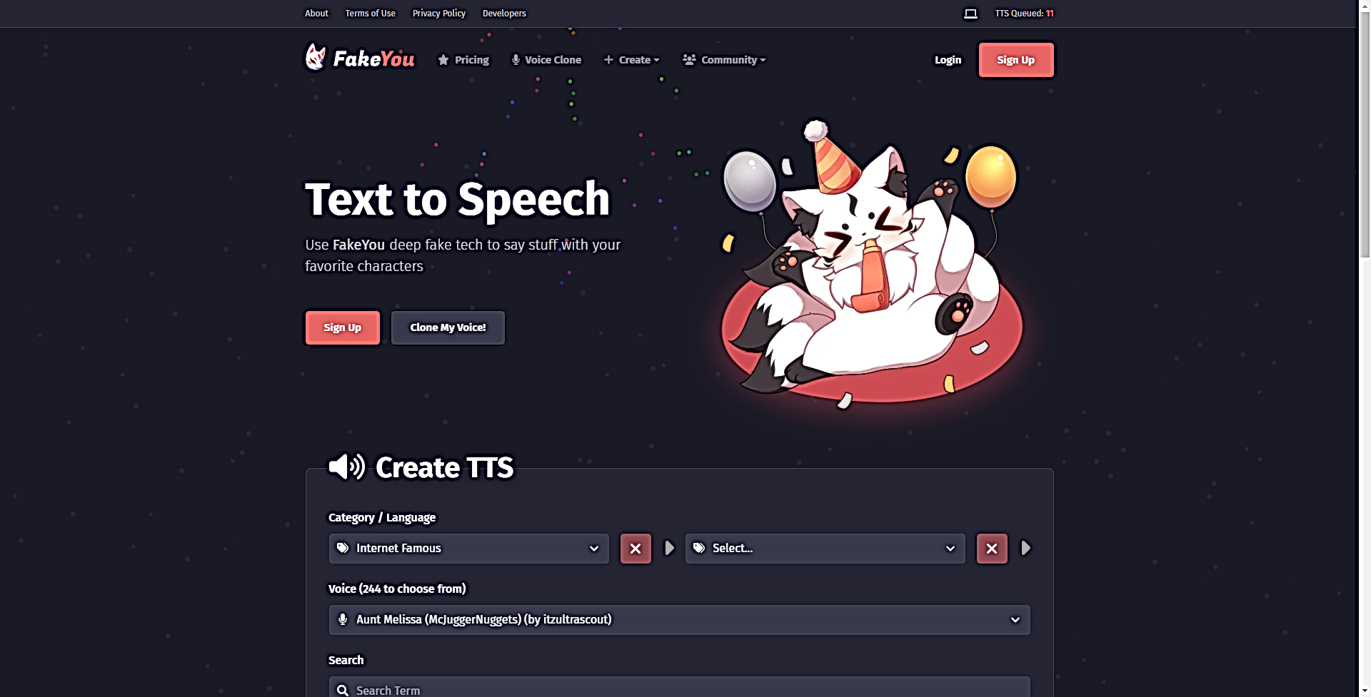 FakeYou featured