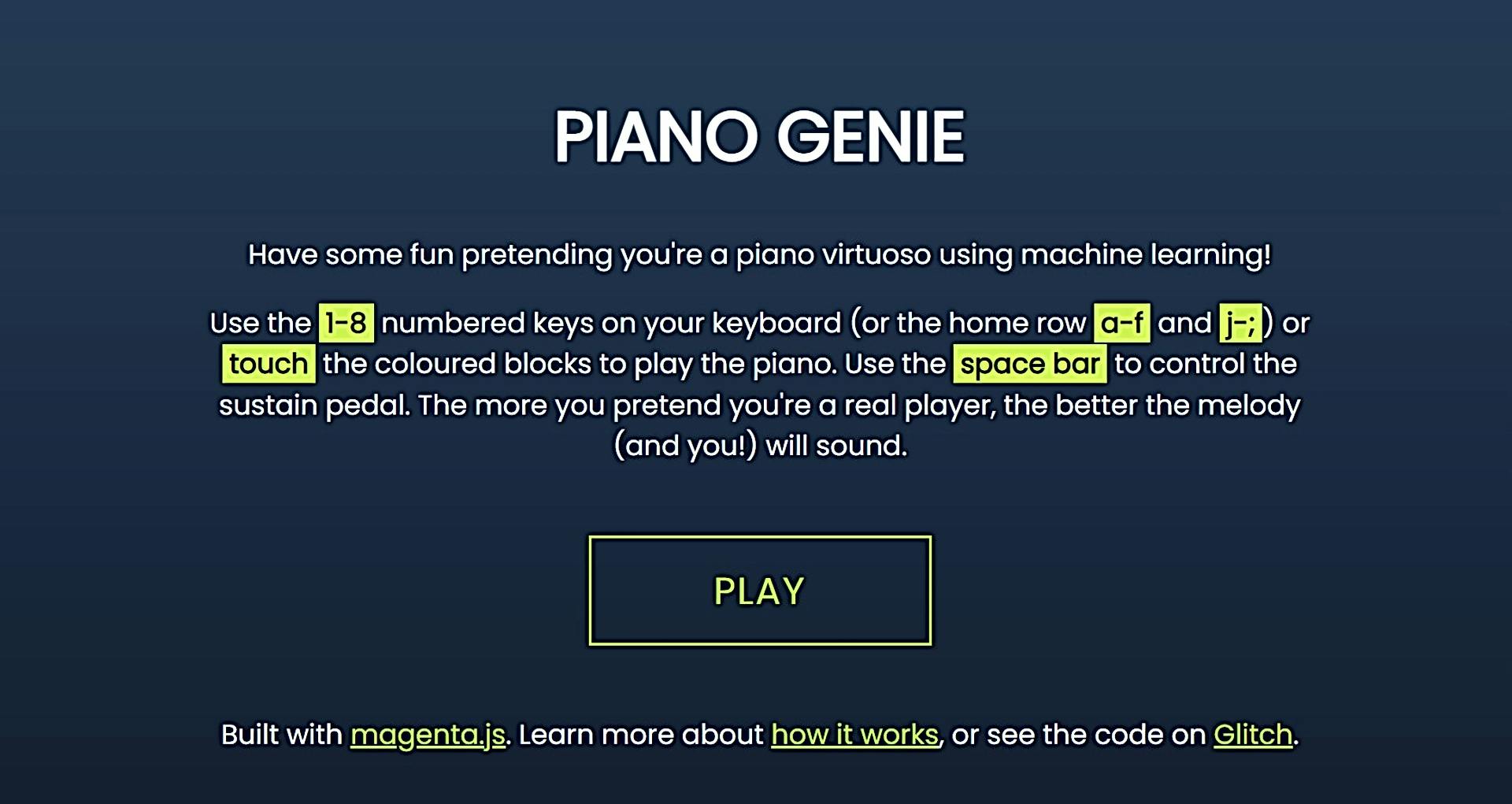 Piano Genie featured