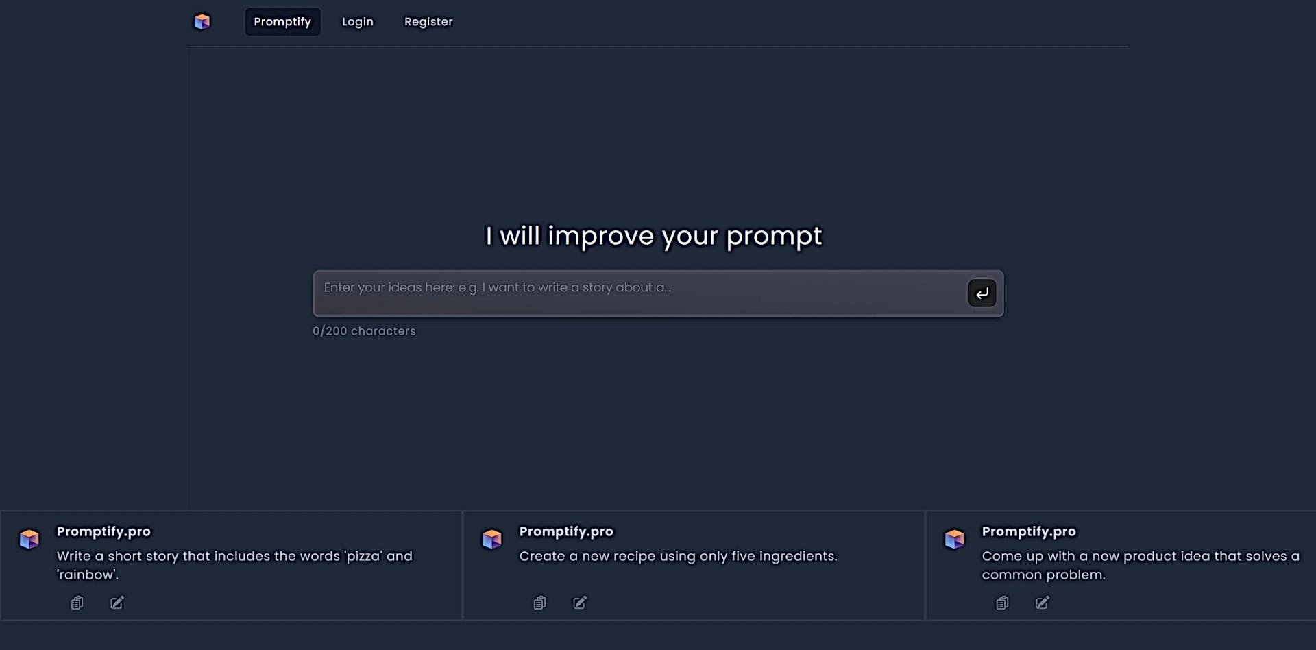 Promptify Editor featured