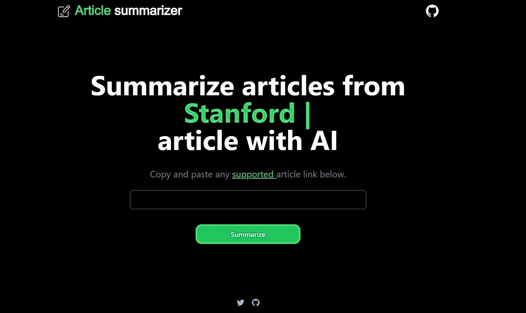 Article Summarizer featured