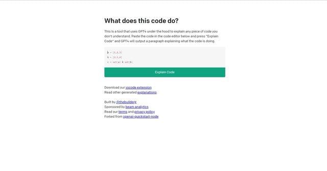 What does this code do?