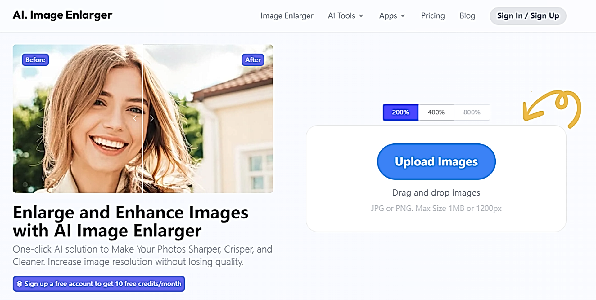 AI Image Enlarger featured