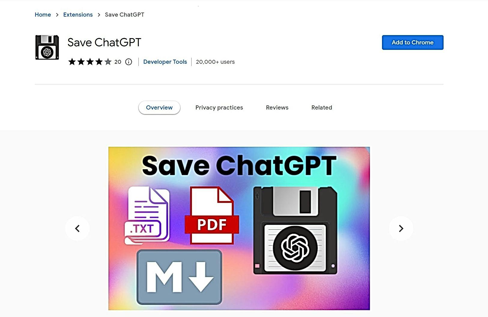 Save ChatGPT featured