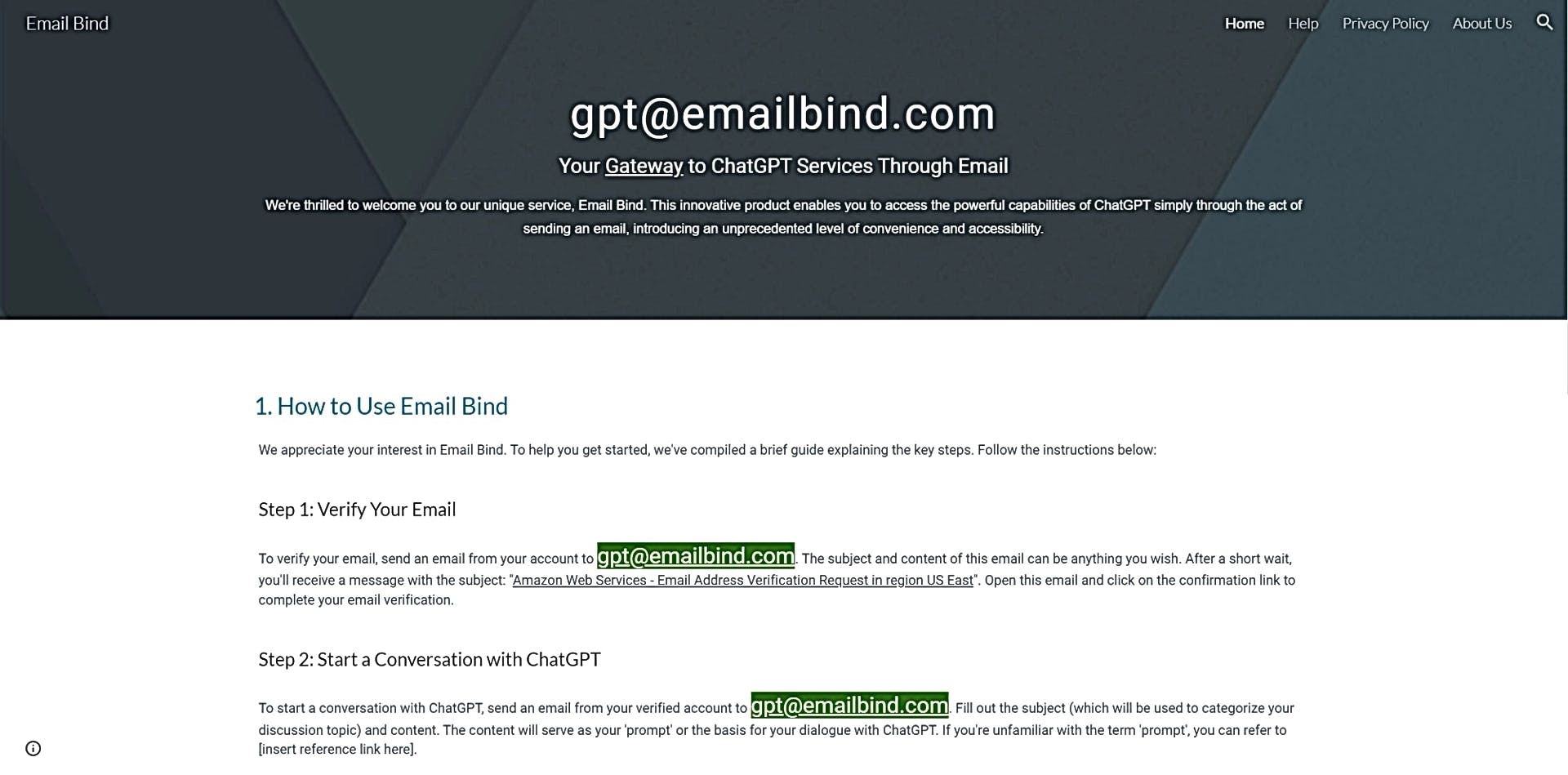 Email Bind featured
