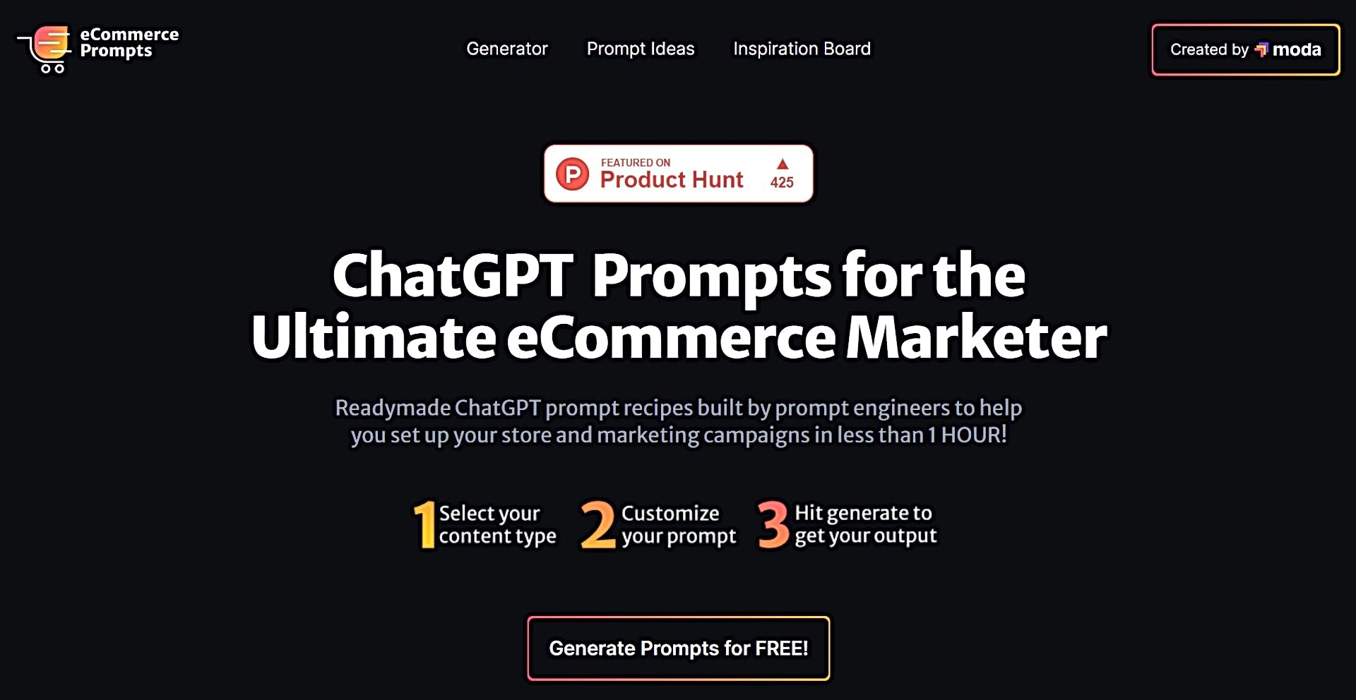 eCommerce Prompt Generator featured