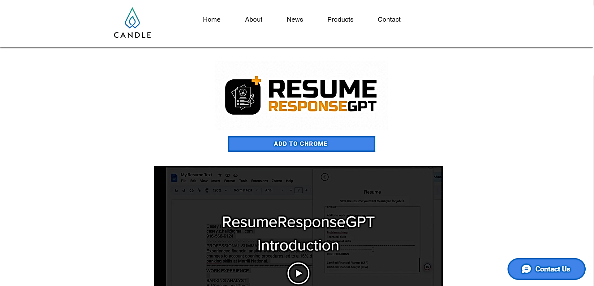 ResumeResponseGPT featured