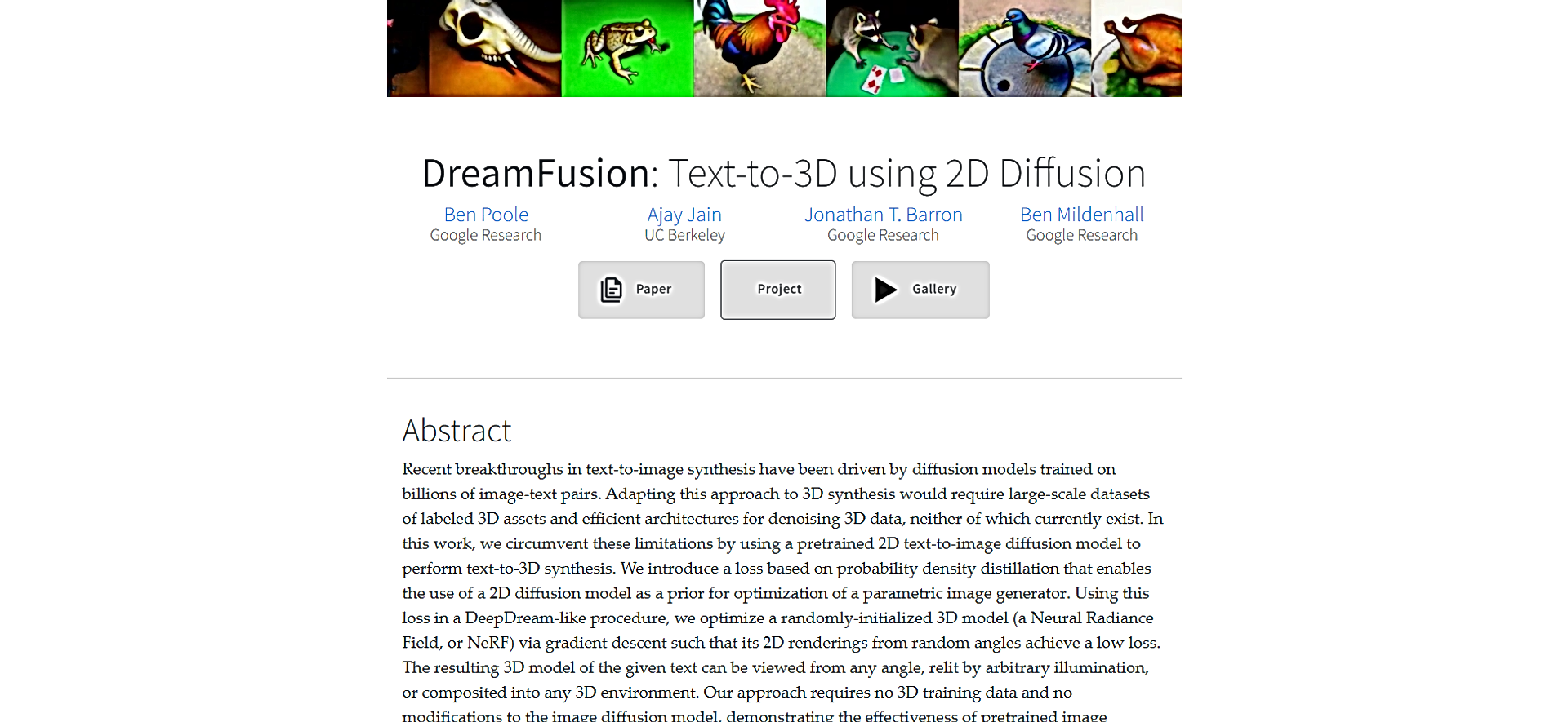 DreamFusion featured