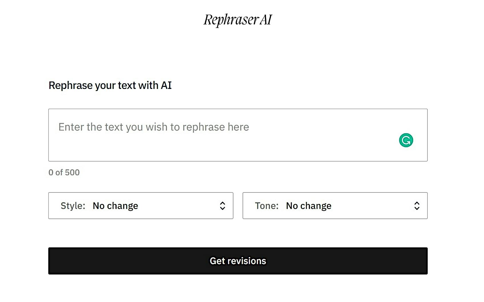 Rephraser AI featured
