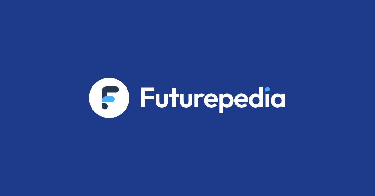 Futurepedia - Find The Best AI Tools & Software