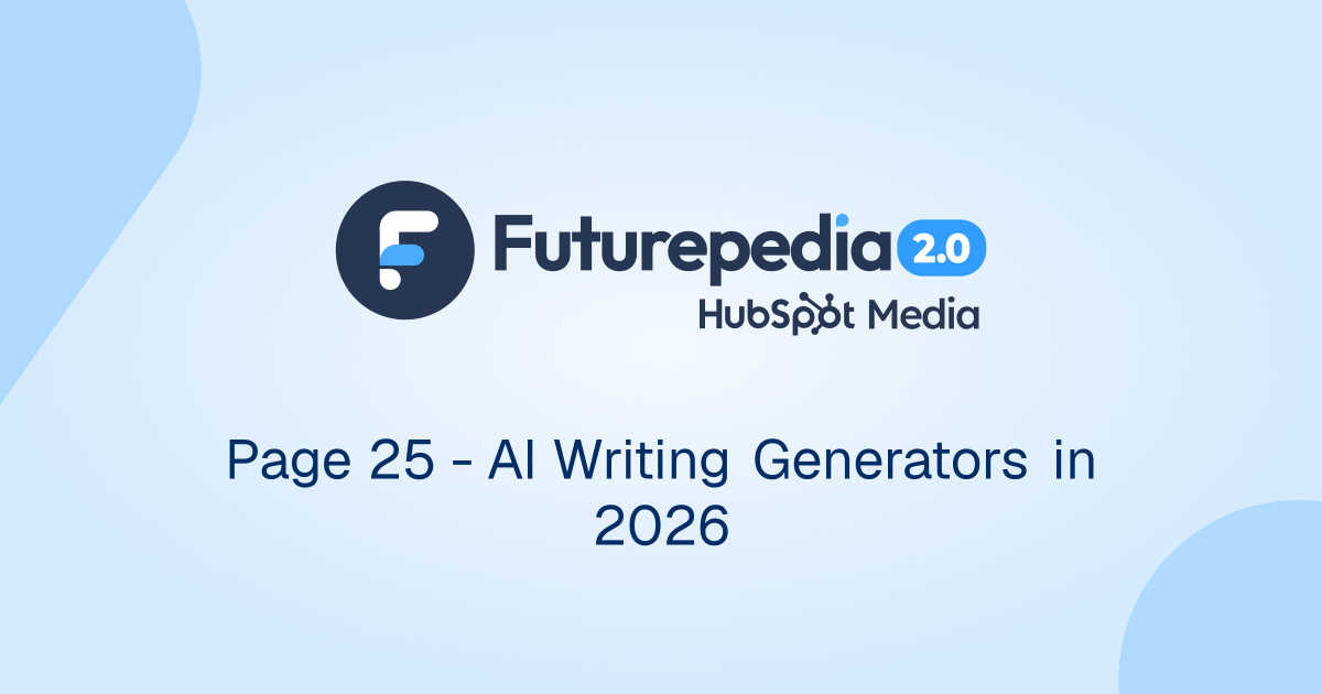 Page 25 - AI Writing Generators in 2026