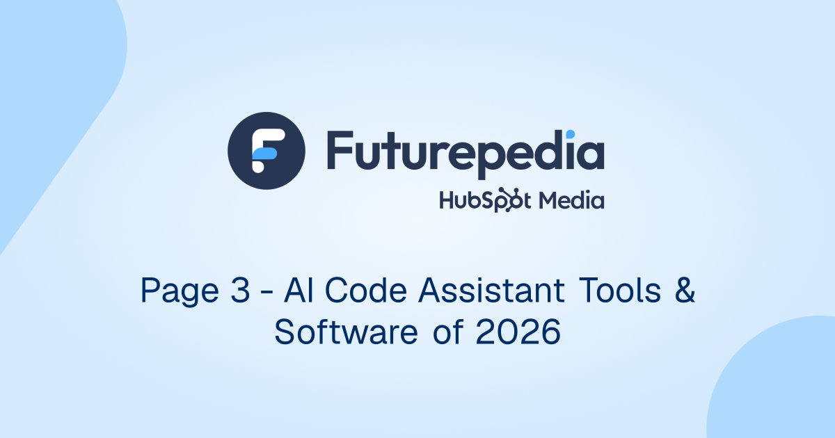 Page 3 - AI Code Assistant Tools & Software of 2026