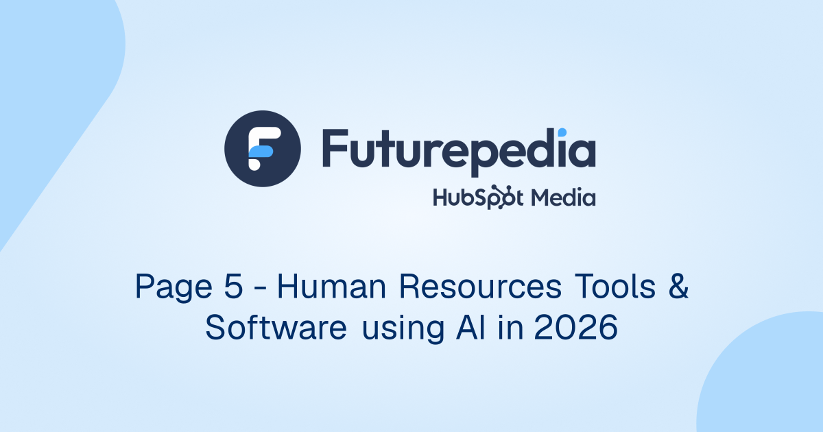 Page 5 - Human Resources Tools & Software using AI in 2026