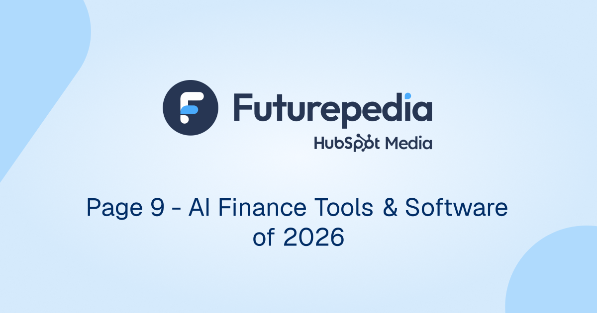 Page 9 - AI Finance Tools & Software of 2026
