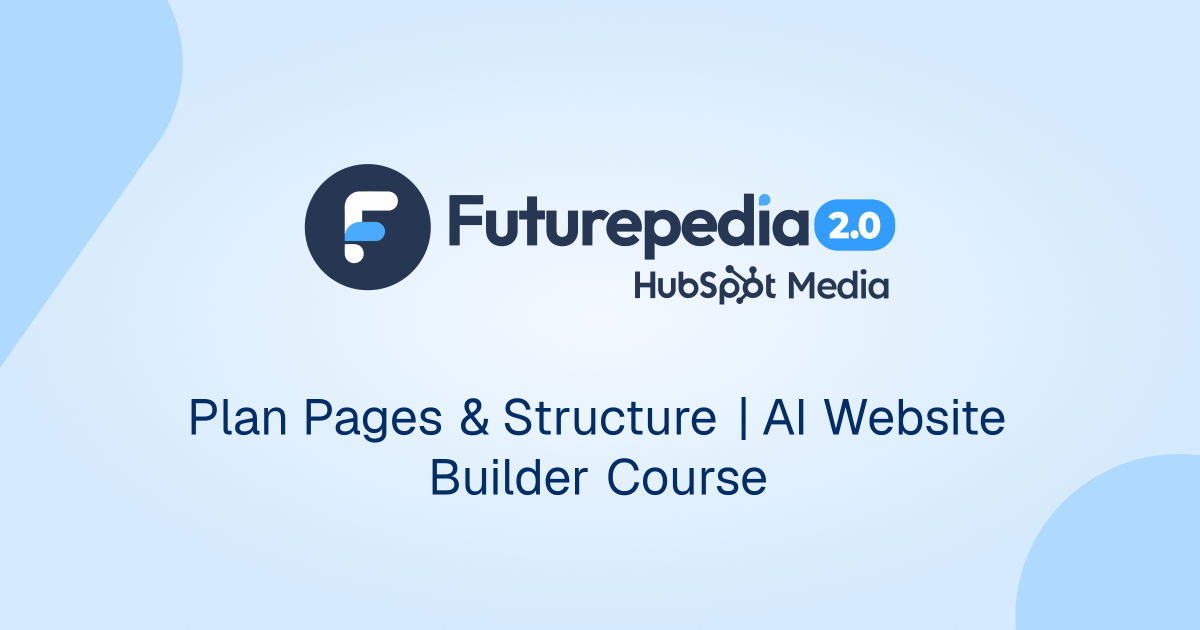 Plan Pages & Structure | AI Website Builder Course